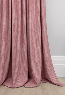 Quay Stripes, Dusky Pink - Made to Measure Curtains